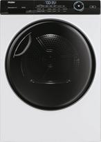 "Haier I-PRO Series 5" HD90-A3959 Šilumos siurblio džiovyklė / 9 kg / A+++ / Išmanieji namai: Wi-Fi ir hOn programėlė / Inverterinis variklis / 3 pasirenkami džiovinimo lygiai / Nerūdijančio plieno būgnas / I-Refresh garų programa [Energijos klasė