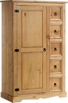 "Idimex Mexico Bread Cabinet" meksikietiško stiliaus 2 spalvų skalbyklė