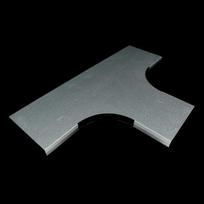 Cover for covering the T piece on cable routes with width 500 mm, tray height is not dependent, suitable for hot galvanized dip cable routes VT 500_F | 8595057659803