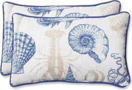 "Pillow Perfect Outdoor Sea Life Marine" stačiakampio formos pagalvė, 2 vnt.
