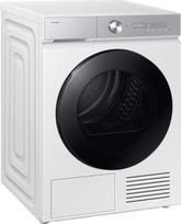 "Samsung DV90DB8845GHU2" DV8400D, 9 kg, A energinio efektyvumo klasė, džiovyklė su dirbtiniu valdymu ir aiškiu tekstiniu ekranu, "AI Dry+", "QuickDrive", "SuperSpeed", "SuperSquiet" programa, "SmartThings" programėlė, balta