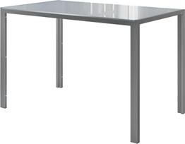 "Vicco GRAND" valgomojo stalas pilkas 120 cm x 70 cm Virtuvės valgomojo komplektas Valgomojo komplektas