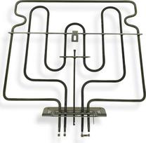 DL-pro Šildymo elementas 1300 + 1600 W 230 V, suderinamas su "Miele" 7511681 IRCA 9011R461 Viršutinio kaitinimo grilio orkaitės kaitintuvu