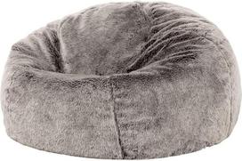 Ikona Klasikinis dirbtinio kailio Bean Bag Gyvenamasis kambarys Bean Bag 85cm x 50cm didelis kėdė miegamajame