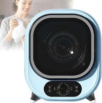 Nešiojama kondensacinė džiovyklė, maža, 5 kg talpa, kompaktiška sukimosi džiovyklė, 0,8 kg įkrovos, efektyviai naudoja energiją, idealiai tinka mažoms erdvėms, idealiai tinka mažoms erdvėms (mėlyna)