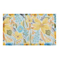 Iš PVC grindų kilimėlis 40x70 cm Flowers – Artsy Doormats