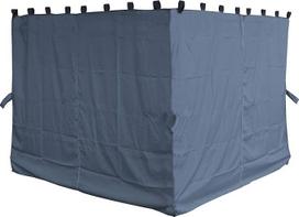QUICK STAR 4 šoninės panelės "Paris Gazebo" pavėsinės 3 x 3 m šoninei sienelei Platinum Grey