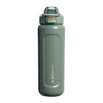 Žalios spalvos iš nerūdijančio plieno butelis Kelioninis buteliukas 700 ml Wellspring Bottle Hammertone Green – Stanley