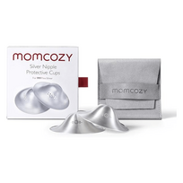 MOMCOZY sidabriniai (999) krūties gaubteliai Regular 45 mm