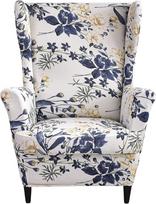 Sparno kėdės Slipcovers, 2 vienetų Stretch Spandex Wing Back kėdės dangteliai Sofa Slipcover Spausdintas Wing Back kėdės Slipcovers Baldų apsauga Sofa minkšta su elastinga apačia