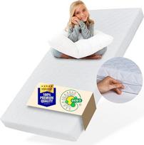 Vaikiškas kolektyvinis čiužinys 120 x 200 cm Vaikiškas čiužinys 120 x 200 cm su skalbiamu užvalkalu vaikams 10 cm aukščio dvipusis čiužinys Eco5 sertifikatas vaikiškai lovai Grindų lova Dvigulė lova