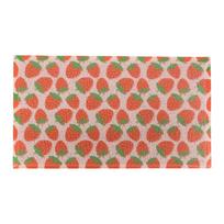Iš PVC grindų kilimėlis 40x70 cm Pink Strawberry – Artsy Doormats