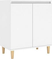 vidaXL Sideboard Kietos medienos kojos Komoda stalčių Sideboard spinta Įvairūs pasirinkimai