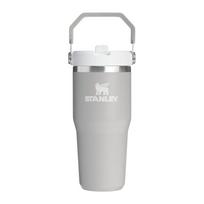 Šviesiai pilkos spalvos iš nerūdijančio plieno termosas 410 ml IceFlow™ Flip Straw 2.0 Tumbler Ash – Stanley