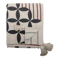 Iš medvilnės mišinio antklodė ir pledas 130x155 cm Forma – Bloomingville