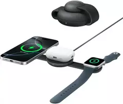 Įkroviklis Anker MagGo Charging Station (3-in-1, Foldable Pad) Black