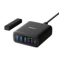 Įkroviklis Anker Charger (112W, 6 Ports, GaN) Black