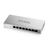 ZYXEL GS1200-8HP V3, 8 PORT GIGABIT POE+ WEBMANAGED DESKTOP SWITCH, 4X POE, 68 WATT