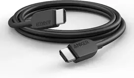 Laidas Anker HDMI Cable (6 ft, 8K) B2C Black