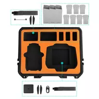 Dėklas - Sunnylife AQX-12 Kietas Dėklas DJI Mini 4 Pro Drone Juodas