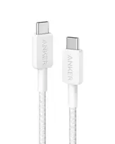 Laidas Anker 322 USB-C to USB-C Cable (6ft Braided) White