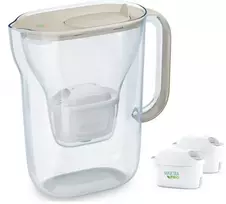 Style Essential water filter jug 2.4l + 2 cartridges, sand