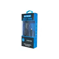 ATX Platinum Premium Car charger 12 / 24V / 1A + micro USB cable Black (Blue Blister)