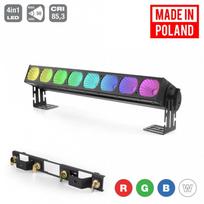 LED WASHER 8x30W RGBW 4in1 COB SHORT 8 SECTIONS mk2 LED juosta