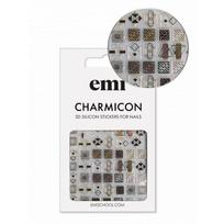 E.Mi Lipdukai nagams Charmicon Silicone Stickers #193 Elegance