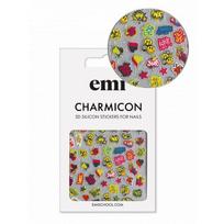 E.Mi Lipdukai nagams Charmicon Silicone Stickers #204 Graffiti