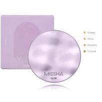 Missha Glow Layering Fit Cushion kreminis švytėjimo suteikiantis makiažo pagrindas - 21 Fair