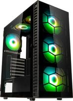 Kolink Observatory HF Plus Midi Tower PC Case, Tempered Glass, Black | OBSERVATORY HF PLUS GB | 5999094006454