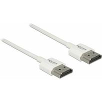Kabel Delock HDMI - HDMI 0.25m biały (85120) | 85120 | 4043619851201