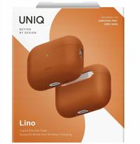 Uniq Lino - etui silikonowe do AirPods Pro 3 pomarańczowe | Uni001880 | 8886463696903