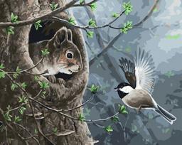 Tapymas pagal numerius, Pavasaris artėja, 40x50, Tapymas, GX37089