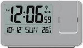 Technoline Tisch-/Weckuhr, digitale Anzeige, LCD-Sekunden-Anzeige, Funksteuerung, Datumsanzeige, Wec