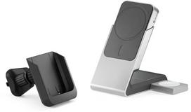 Alogic Matrix+ Belaidė 3-in-1 Įkrovimo stotelė MagSafe + Ventiliatoriaus laikiklis | MM31CPBCBK-G | 9350784028402