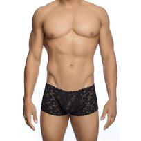 MOB MOB - BLACK LACE BOXER SIZE S/M