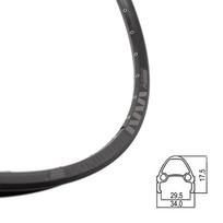 Ratlankis HAIBIKE RODI TRYP30 29" (622x30TC) // bekamerinis (Tubeless Ready), 32H, AT6 23', diskiniams stabdžiams, kniedytas, dvigubas
