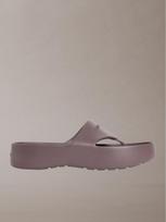 CALVIN KLEIN Moteriškos paplūdimio šlepetės, ONE PIECE EVA FLIP FLOP THONG