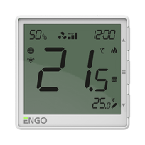 Engo EFAN Wifi Fan Coil termostatas 230V, baltas