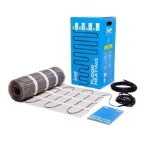 ZUBR DC Mat 160/1 Elektrinio šildymo kilimėlis 1.0m2 50x200cm 160W 230V