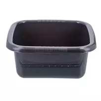 Plastikinis dubuo, pilkas, 4 L