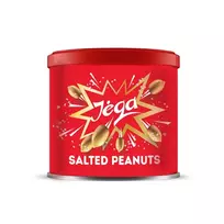 Kepinti žemės riešutai su druska JĖGA, 140 g