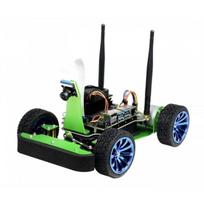JetRacer, keturių ratų roboto platforma su fotoaparatu, DC ir OLED ekranu, skirtas Nvidia Jetson Nano, Waveshare 17607