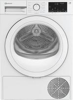 "Bauknecht BT 84D WWS" šilumos siurblio džiovyklė / 8 kg / EEK D/Precision Dry - Intelligent Drying / Slim - Extra Slim / Būgno apšvietimas