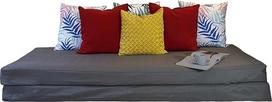 "Cosy Burrows Fyresdal" Dviaukštės lovos užvalkalas, tinkamas dviem 80 x 200 cm čiužiniams (į komplektą neįeina), Hemnes Brimnes Flekke (grafito pilka)