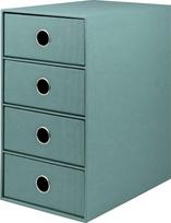 "Rössler SOHO Paper Drawer Box", biuro organizatorius stalui, stalčių organizatorius, biuro reikmenys ir biuro reikmenys, stalo organizavimo dėžutė, 18 x 25 x 32 cm, 1 pakuotė, spalva: Žalia, opalo spalvos