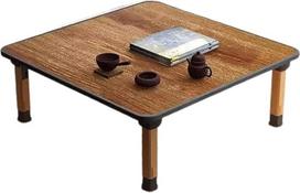 Daugiafunkcinis sulankstomas arbatos kavos staliukas Japoniško stiliaus žemas valgomojo stalas Mažas stalas Tatami sėdi ant grindų Miegamojo įlankos langas Arbatos kambarys