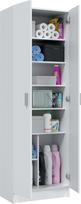 Furniturefactor - "MultiTall White" 2 durų komunalinių paslaugų batų spinta "Armar 2p